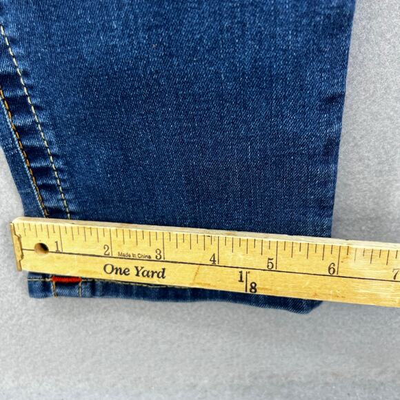 True Religion Jeans Women's 33 (16) Blue Estella Low Rise Skinny Preppy Normcore - Picture 14 of 14
